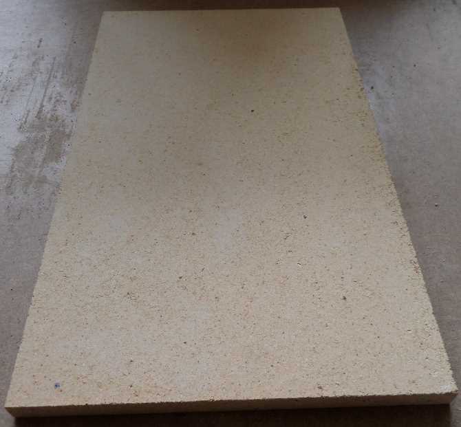 Pizzaplatte, Flammkuchenplatte, Backofenplatte 500x300x20 mm